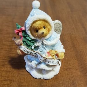 Cherished Teddies Christmas figurine NEW condition